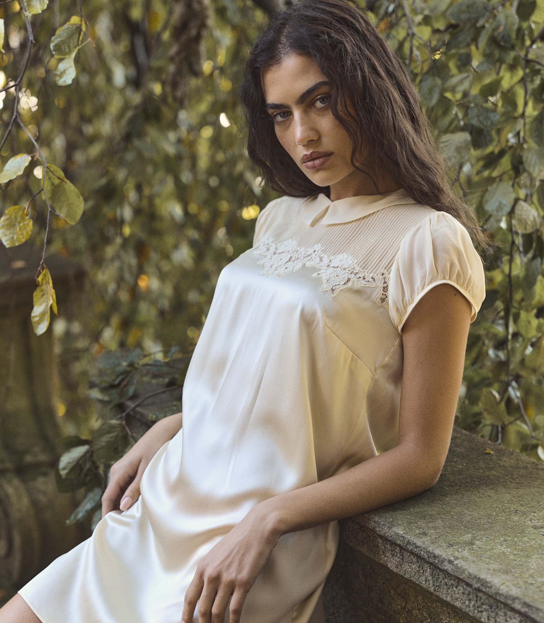 PERLE DRESS -- VANILLA - Image 2