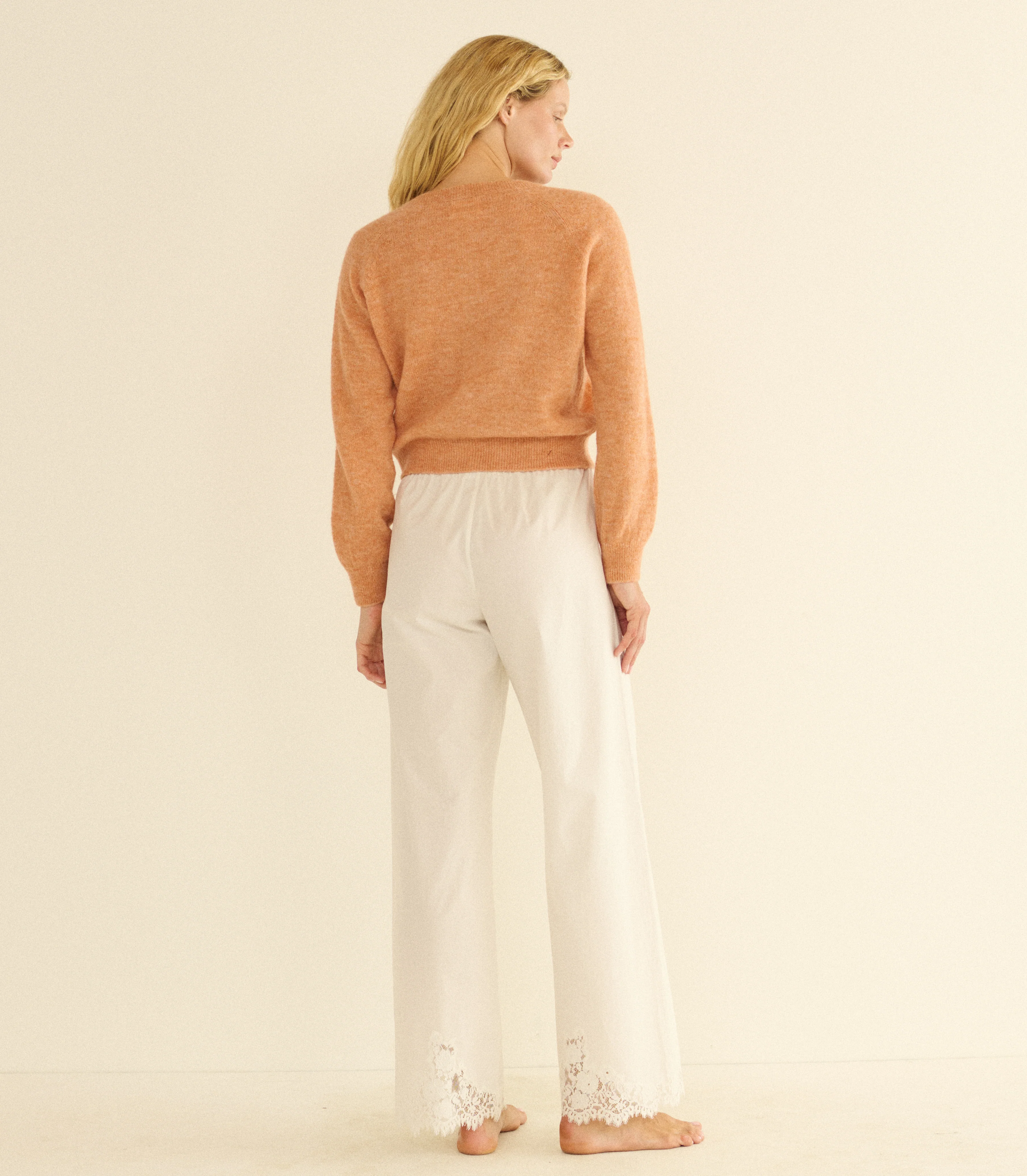 PETRA CARDIGAN -- CORAL - Image 3