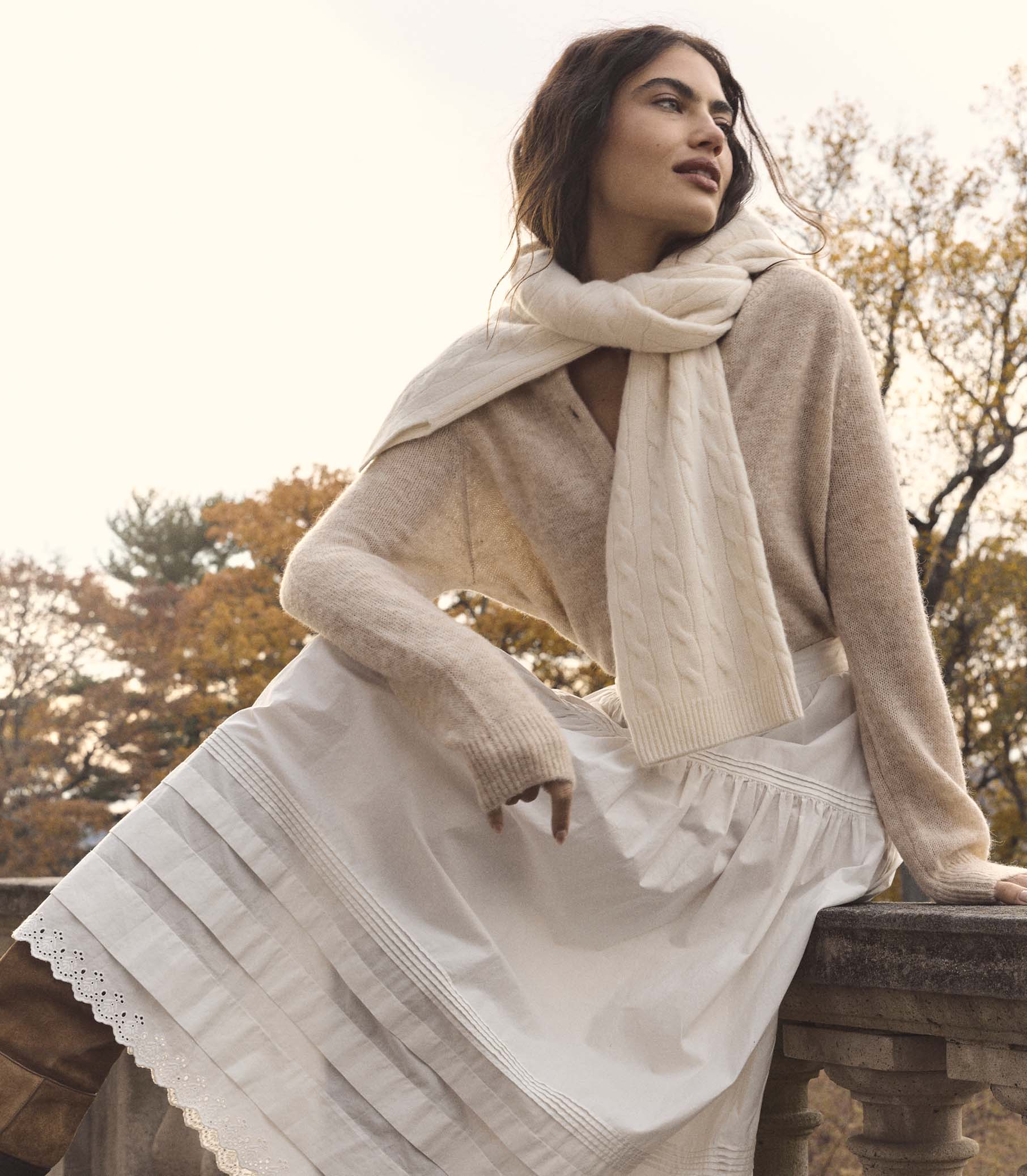 PETRA CARDIGAN -- HAZELNUT CREME - Image 2