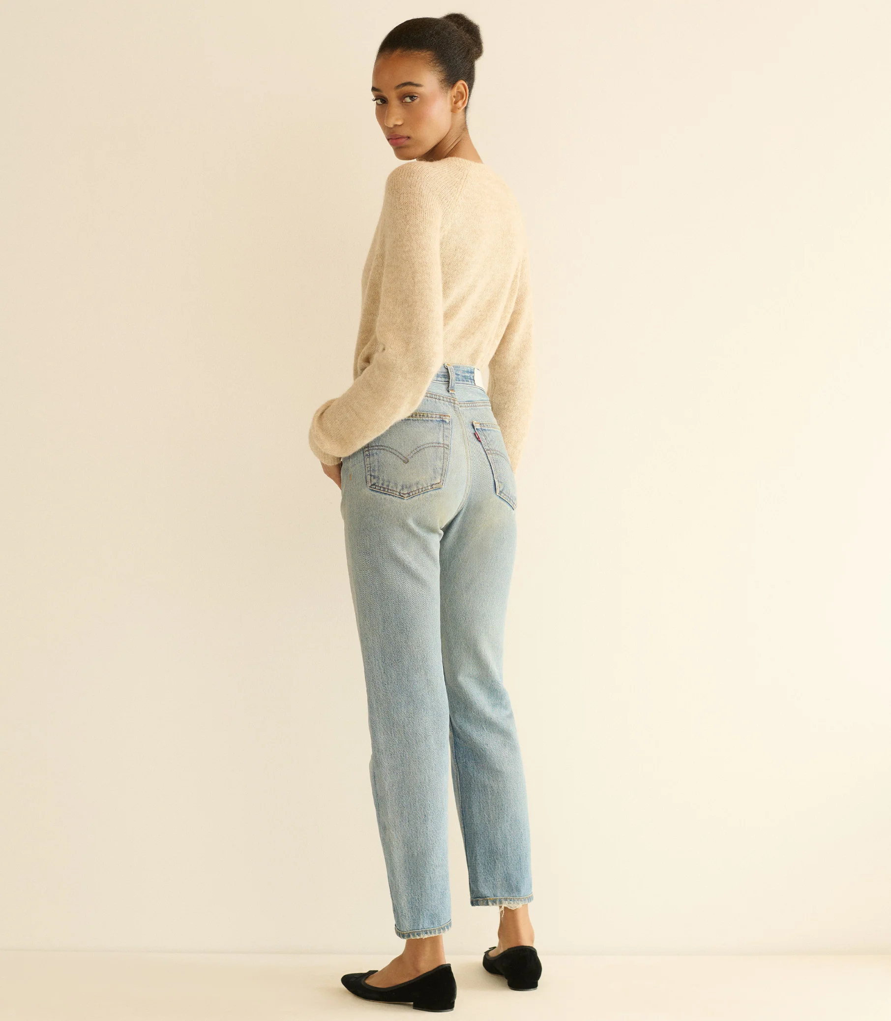 PETRA CARDIGAN -- HAZELNUT CREME - Image 6