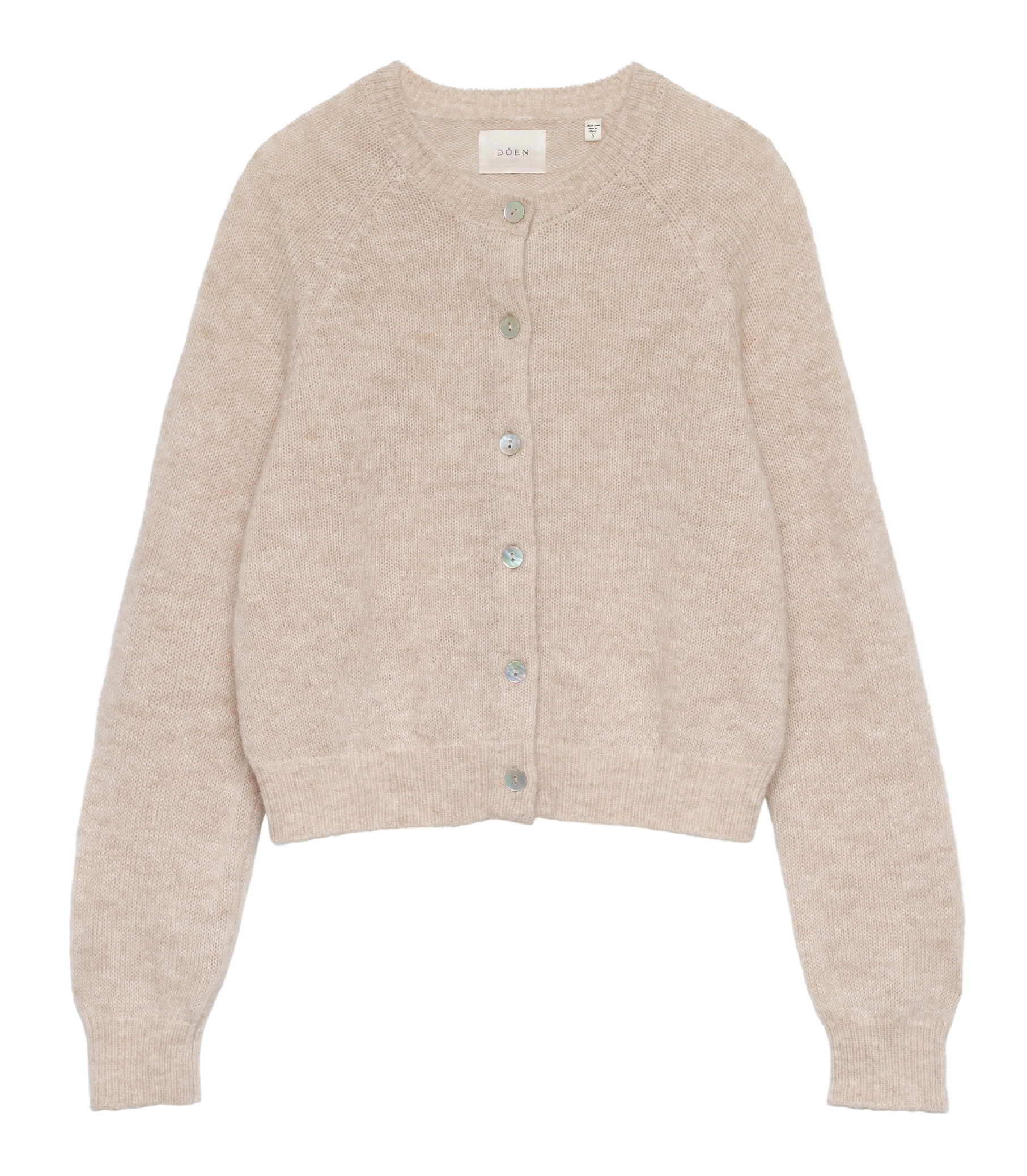 PETRA CARDIGAN -- HAZELNUT CREME - Image 7