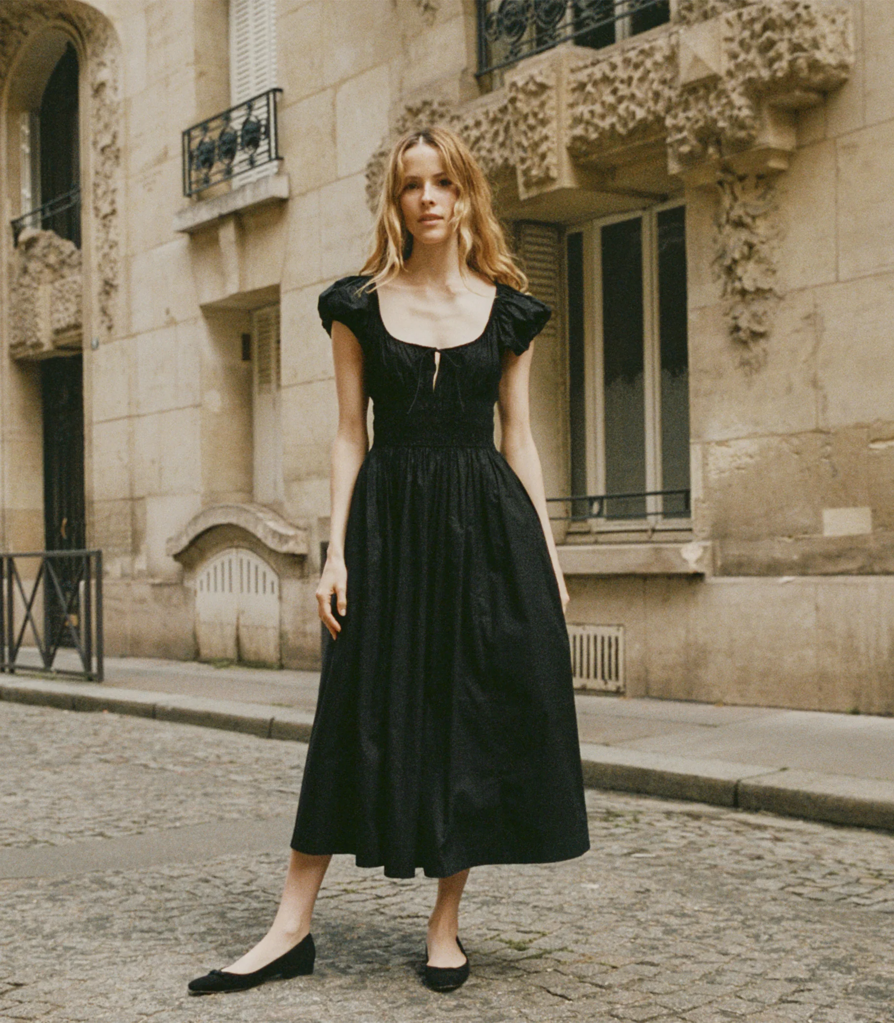 QUINN DRESS -- BLACK - Image 4
