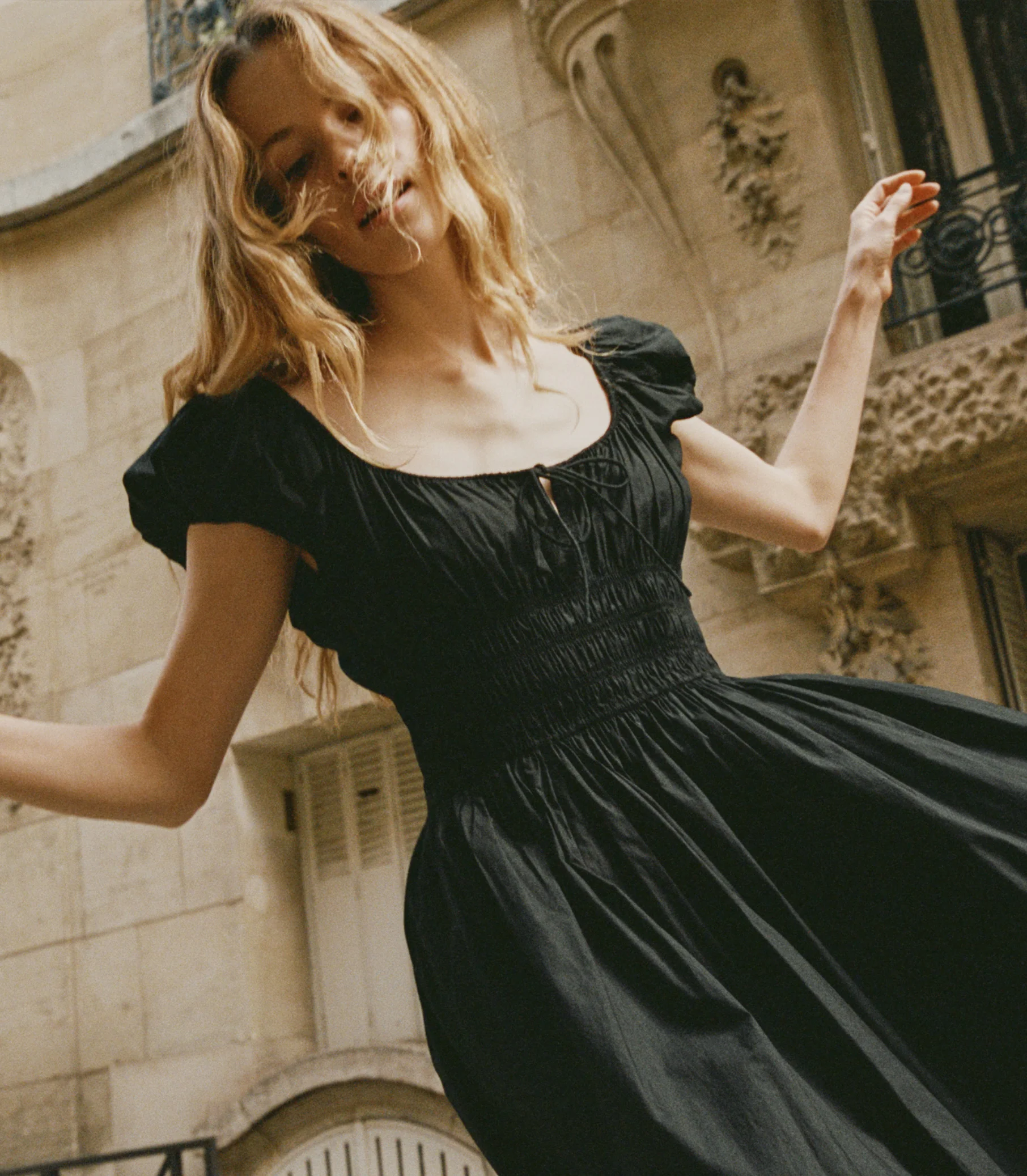 QUINN DRESS -- BLACK - Image 5