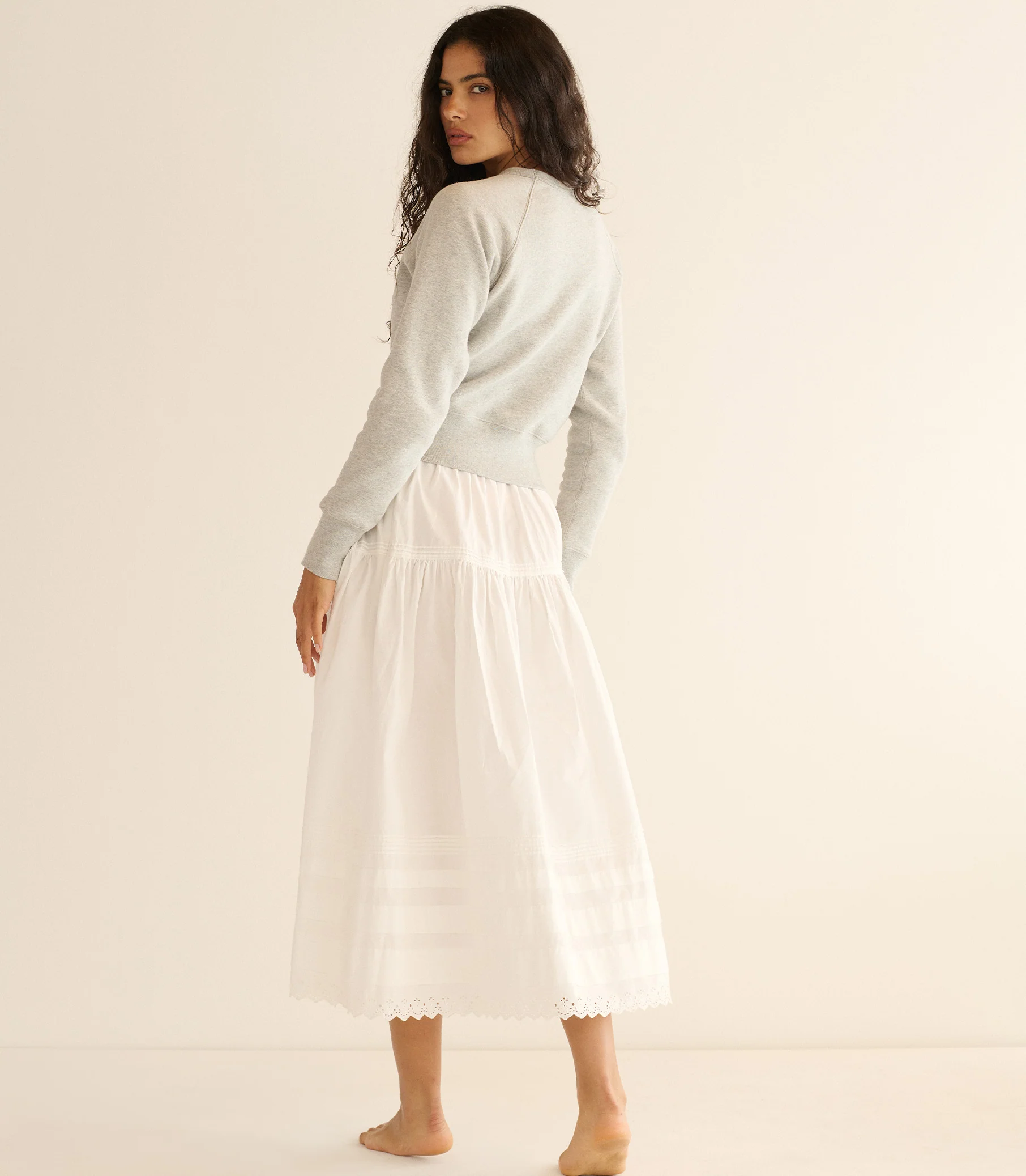 SEBASTIANE SKIRT -- POWDER - Image 5