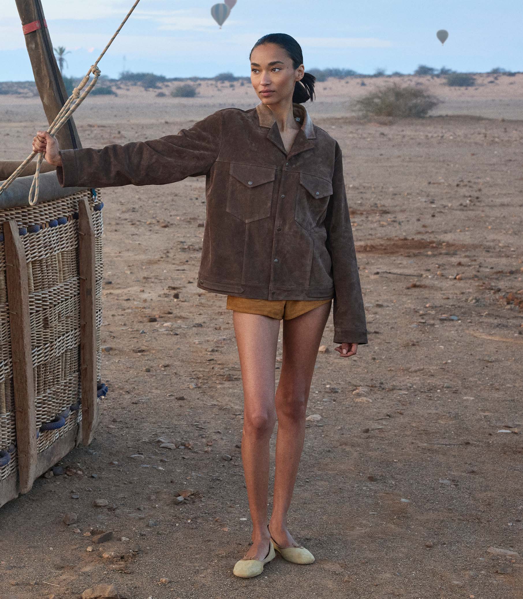 SEDONA SUEDE SHORT -- BARREL - Image 4