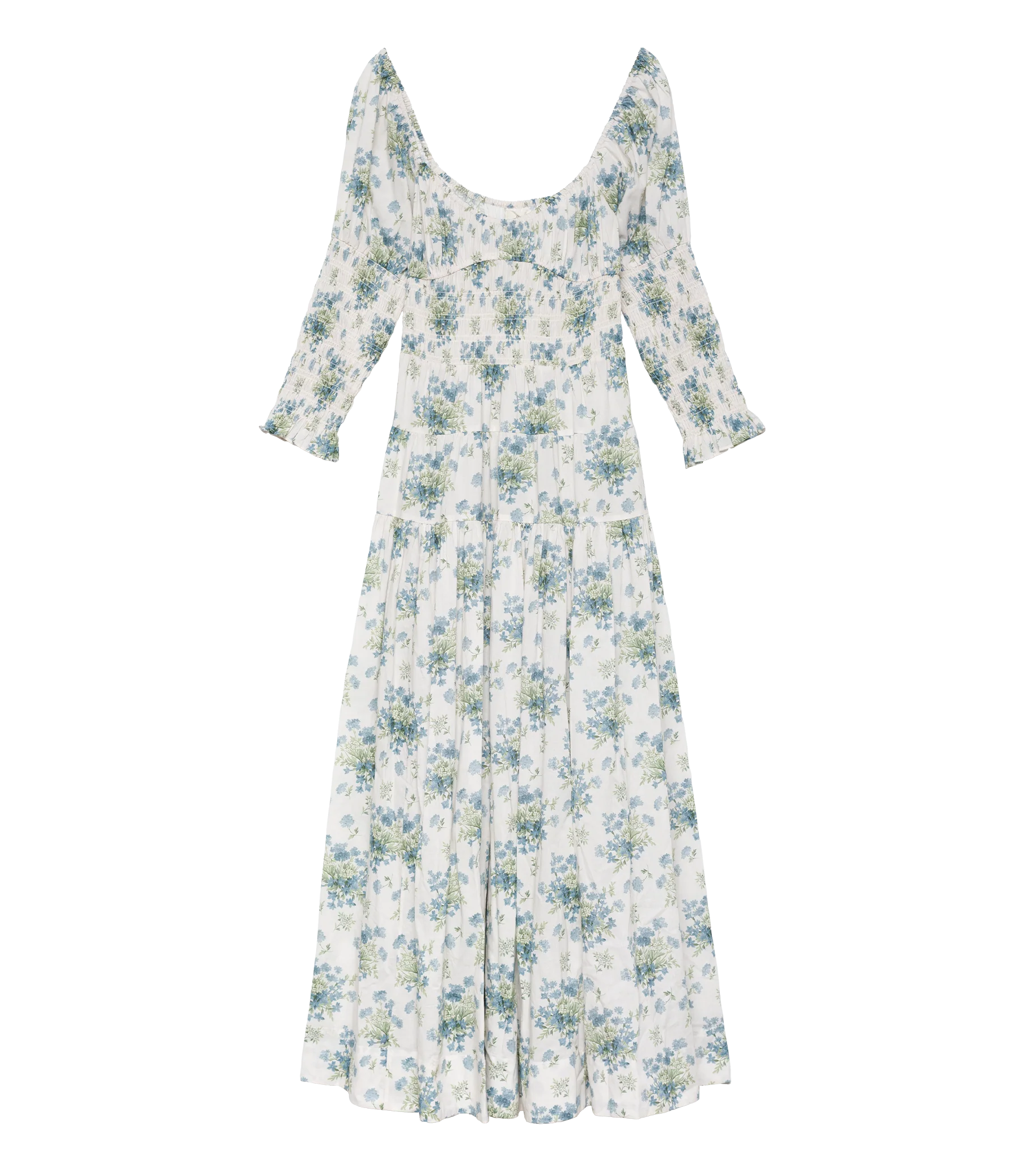 SERAPHINA DRESS -- CRÈME LANTANA FLORAL - Image 5