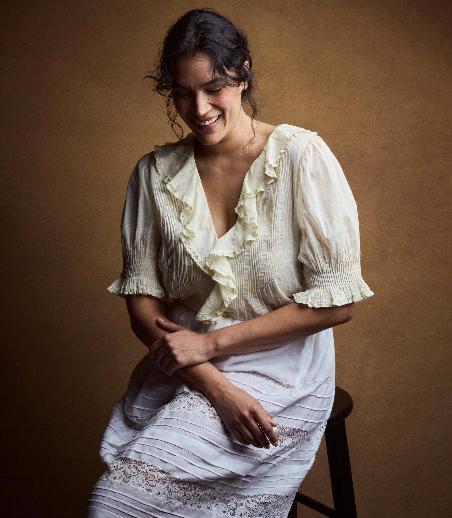 SIDRA SKIRT -- SALT - Image 6