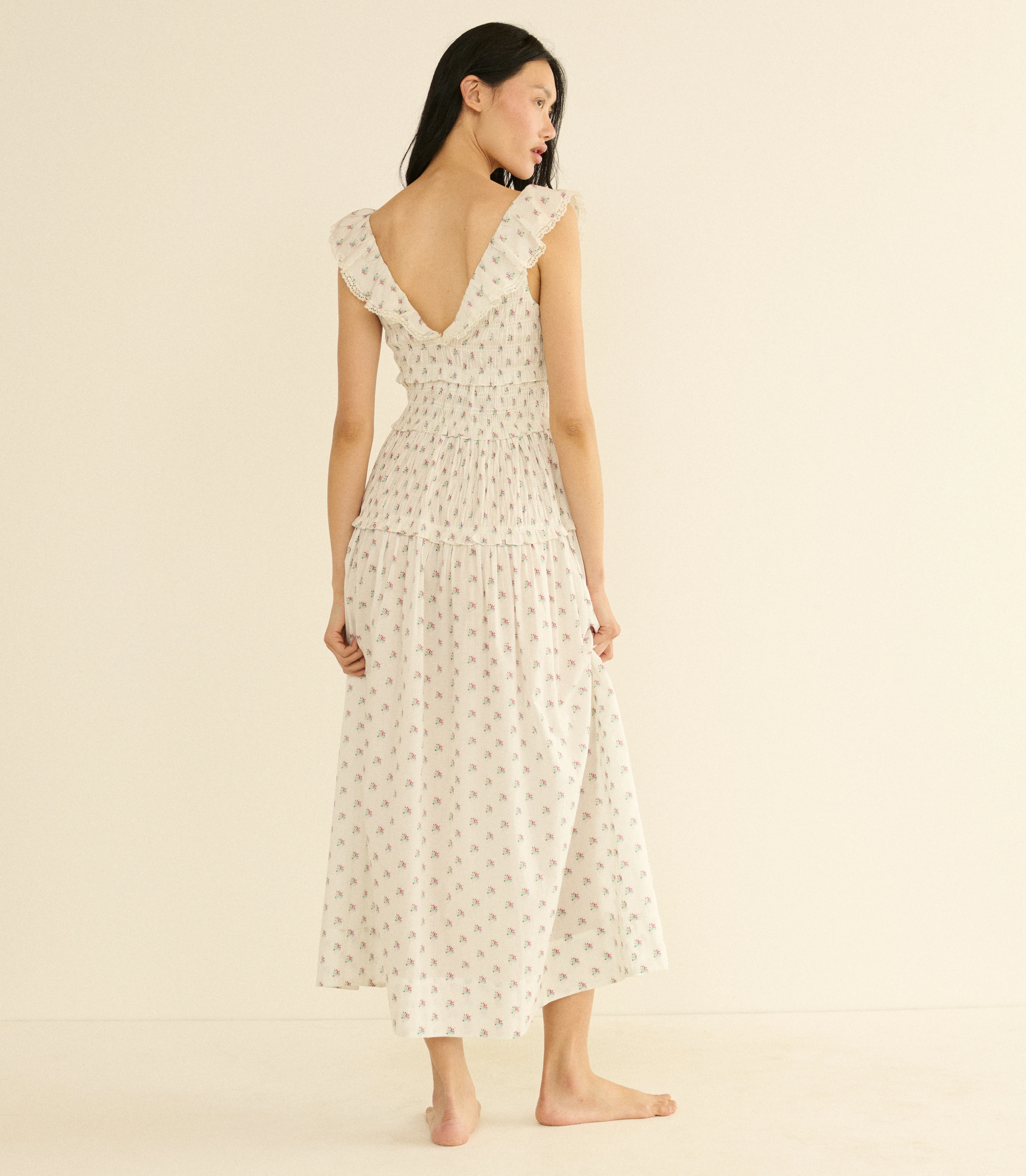 SORINA DRESS -- PETIT POSY CALICO - Image 4
