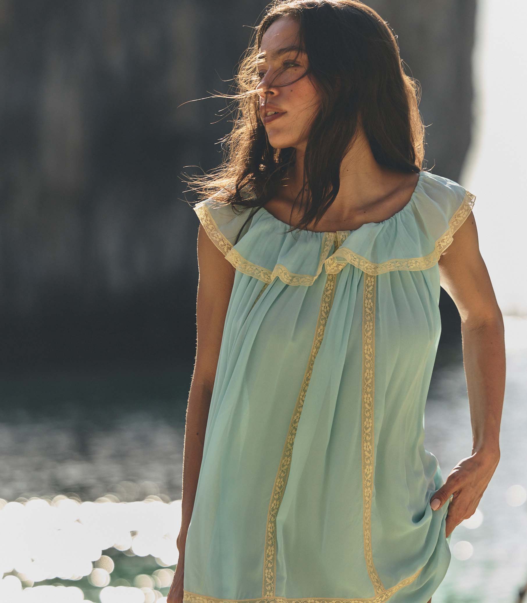 SUZETTE DRESS -- PALE WISTERIA - Image 4