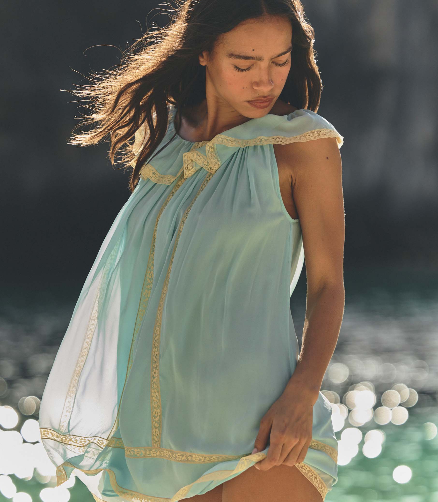 SUZETTE DRESS -- PALE WISTERIA - Image 5