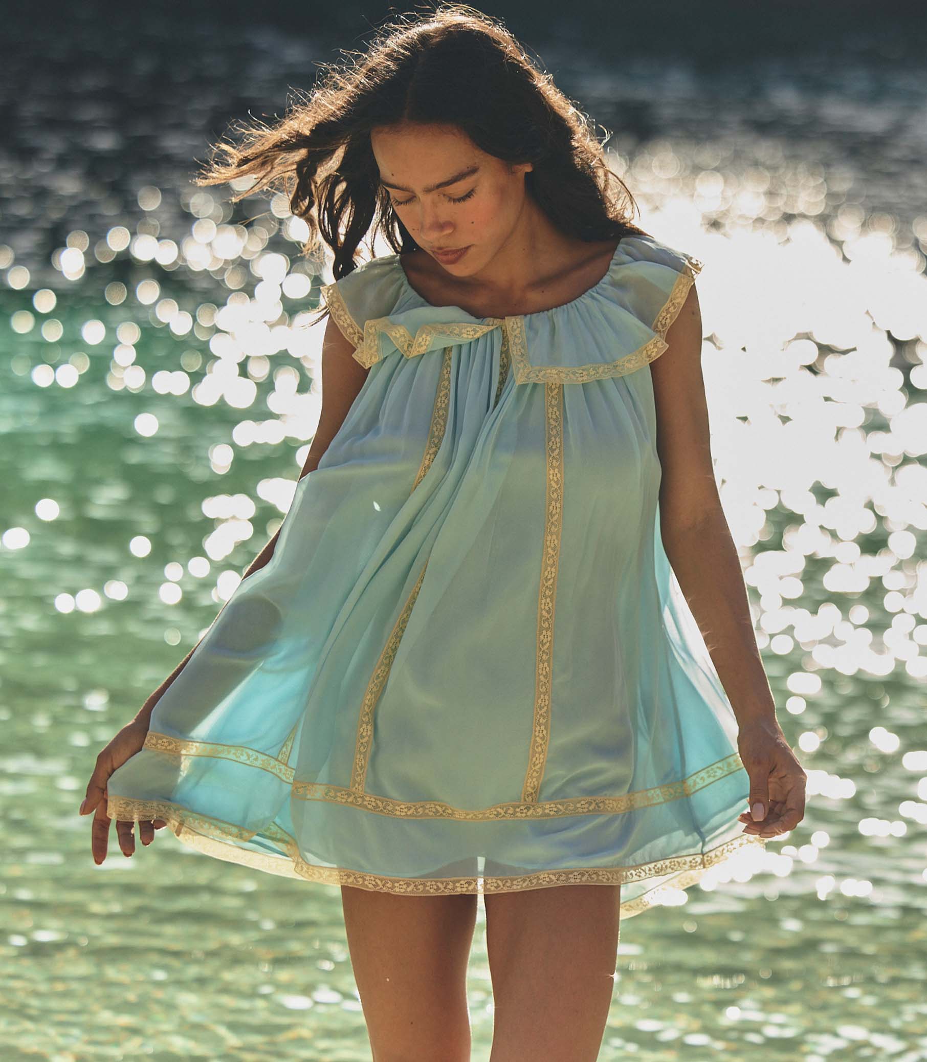 SUZETTE DRESS -- PALE WISTERIA - Image 6
