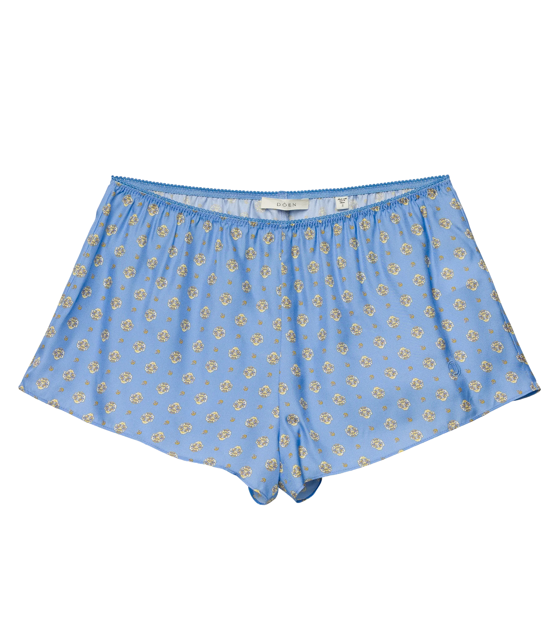 THELMA SHORT -- PERIWINKLE CADIZ FOULARD - Image 8