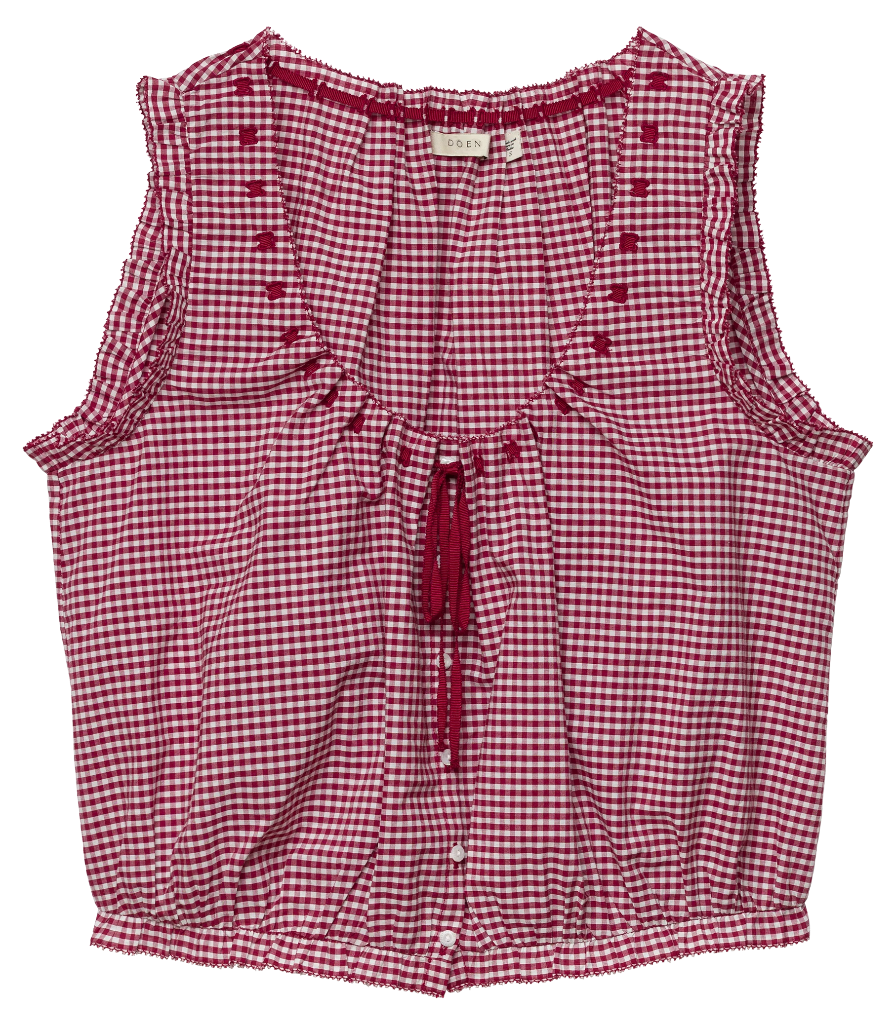 TRAVELER TOP -- MULBERRY LA MADDALENA GINGHAM - Image 10