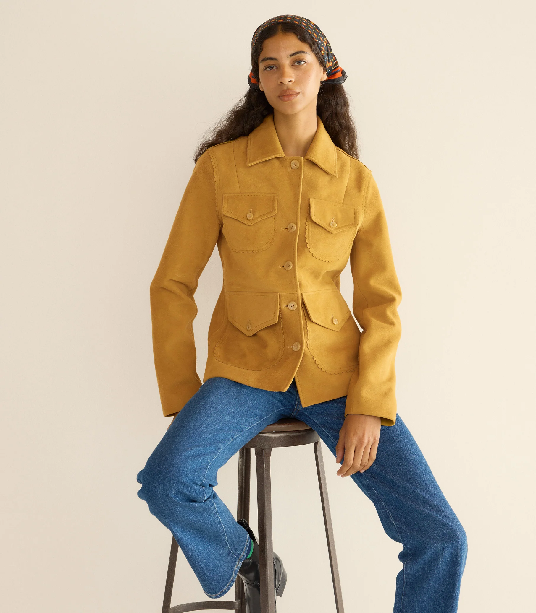 VARTAN JACKET -- WILD CHICORY - Image 3