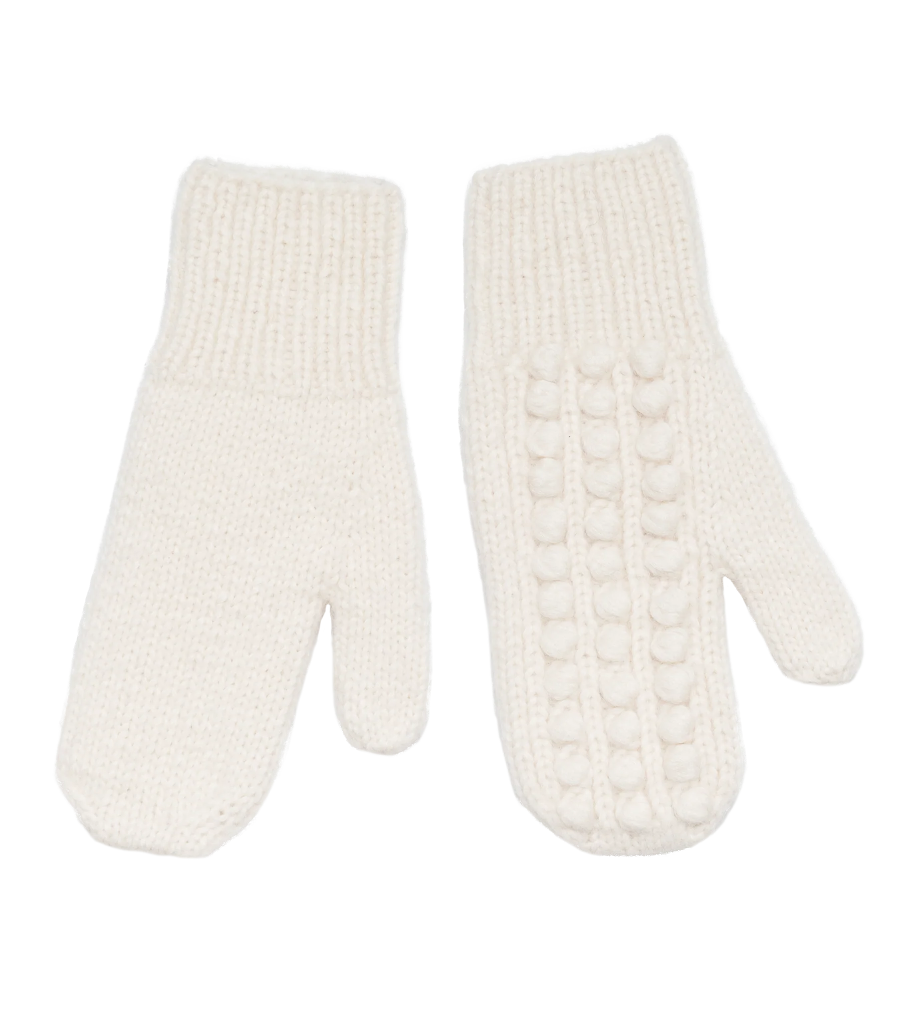 VERBIER MITTENS -- IVORY - Image 8