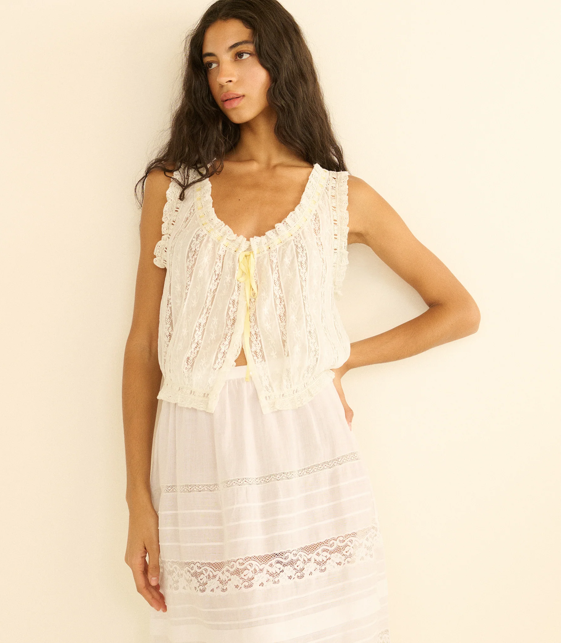 VETIVER TOP -- SALT - Image 3
