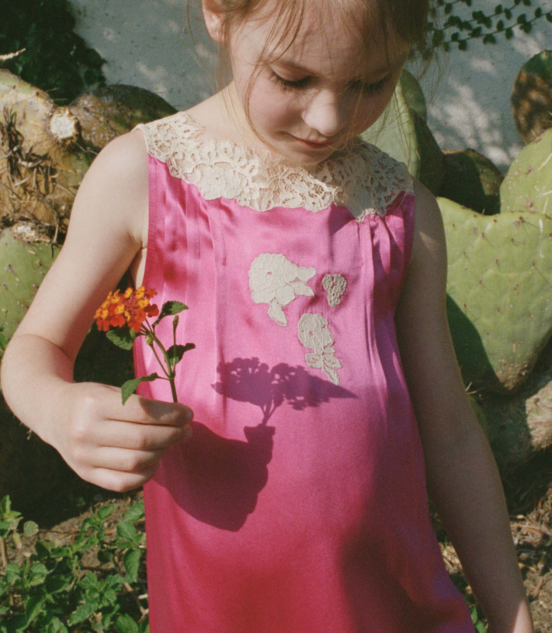 VIVETTE DRESS -- MAGENTA - Image 2
