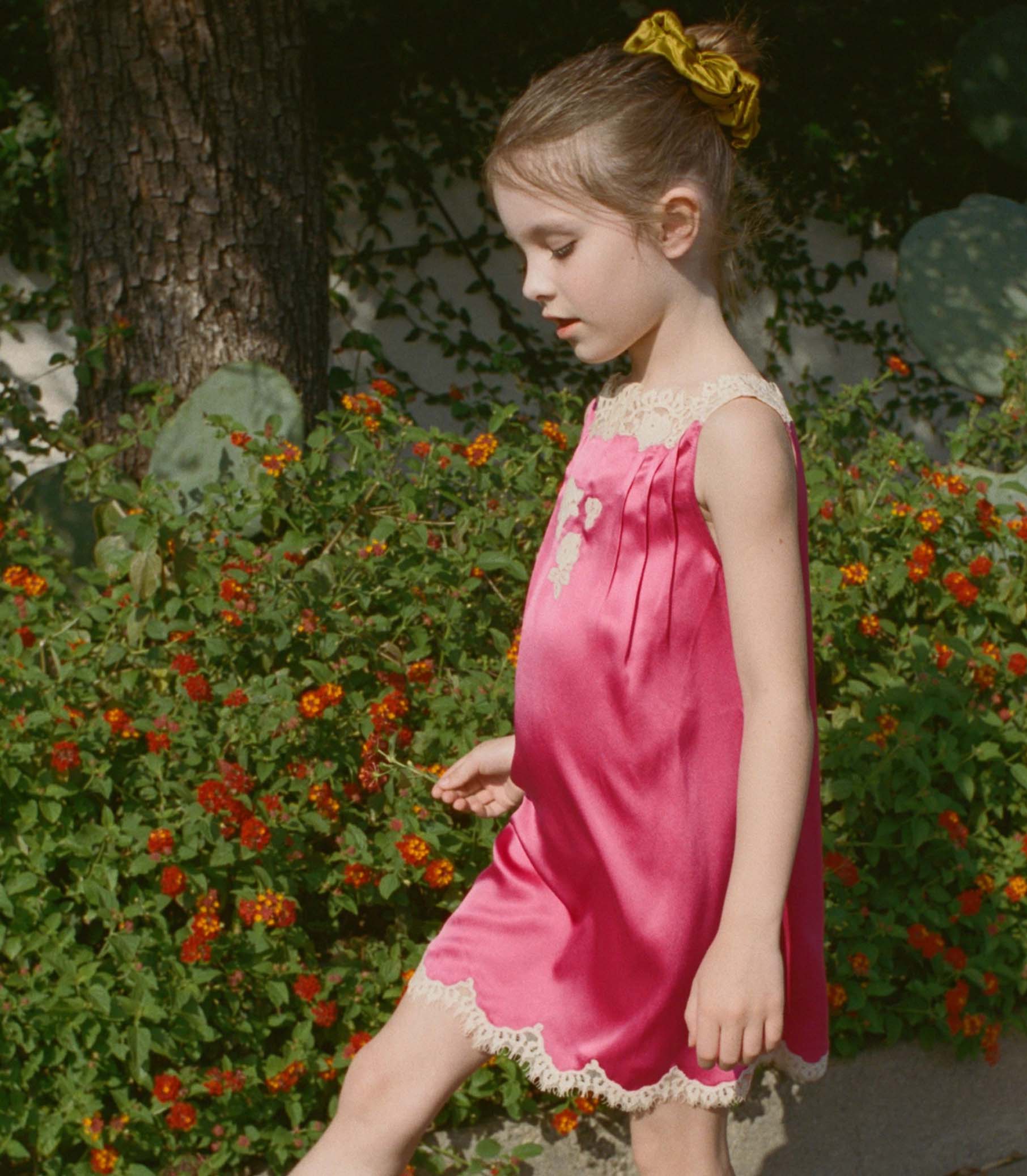 VIVETTE DRESS -- MAGENTA - Image 3
