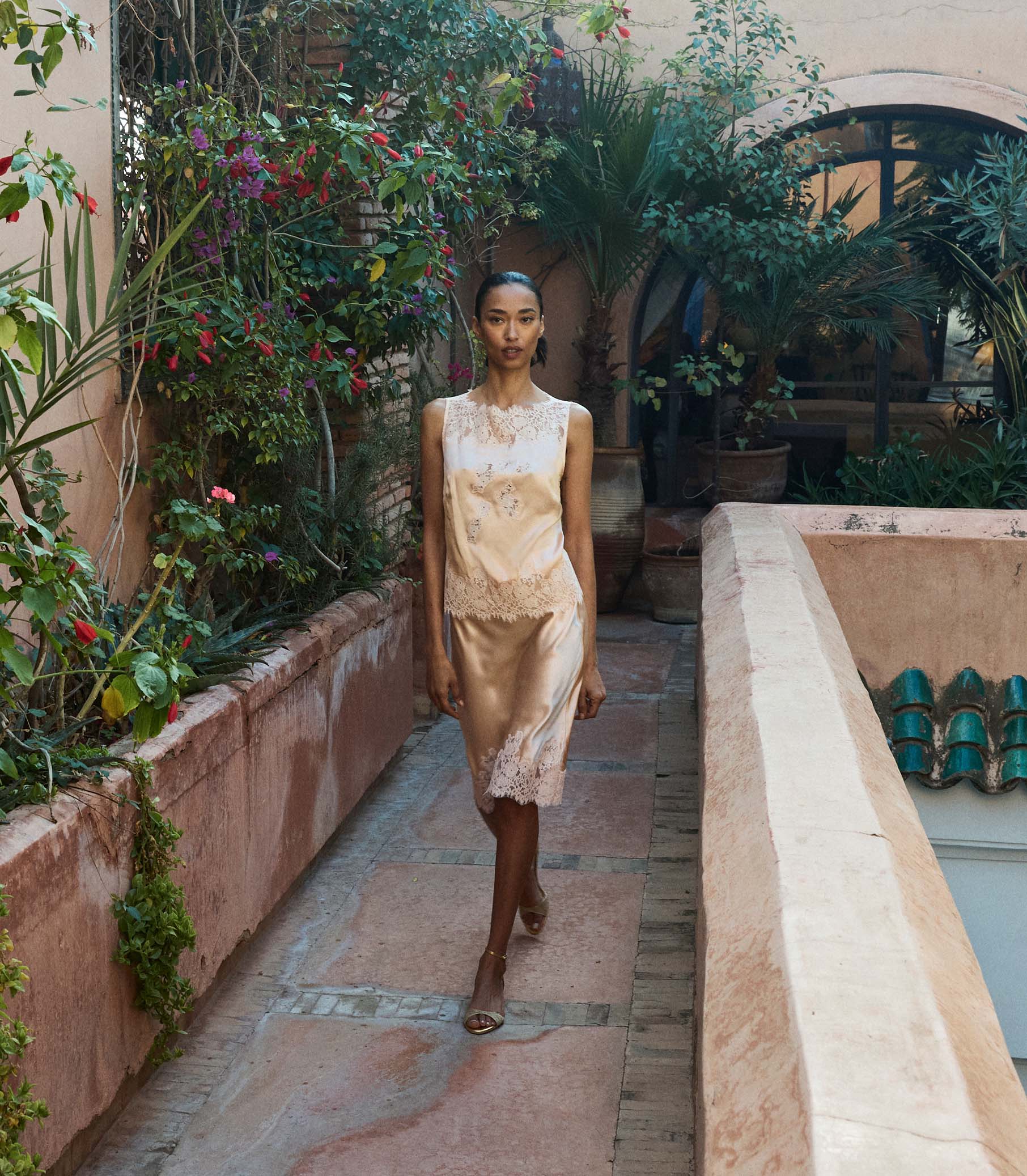 VIVIANE TOP -- PEACH SORBET - Image 3