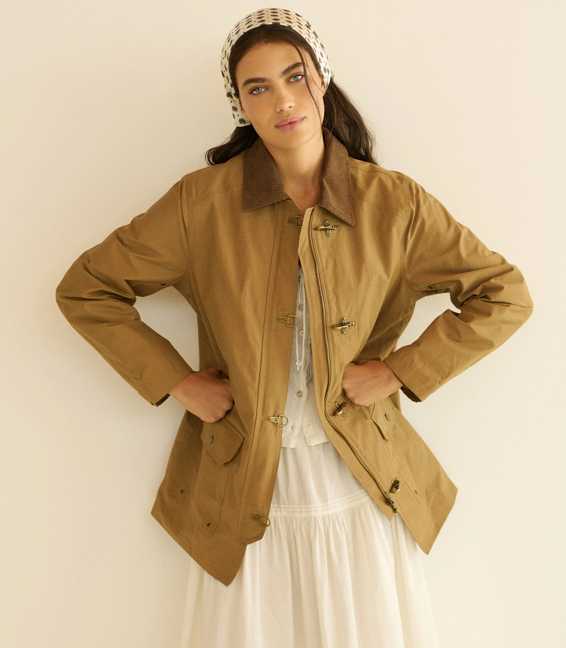 WAVERLEY RAINCOAT -- COYOTE - Image 3