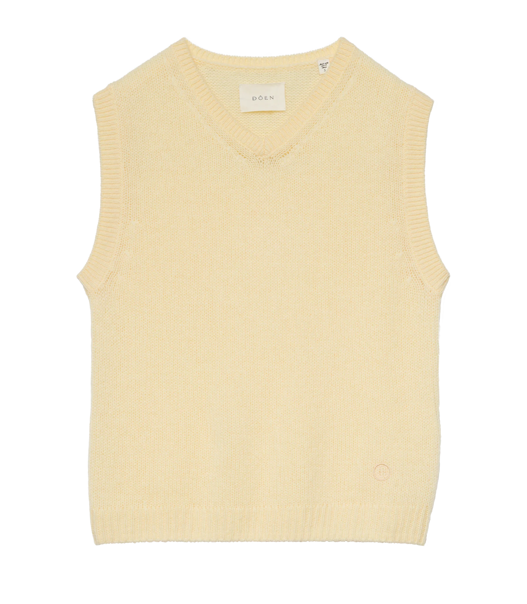WINSTON CASHMERE VEST -- GATEAU - Image 4