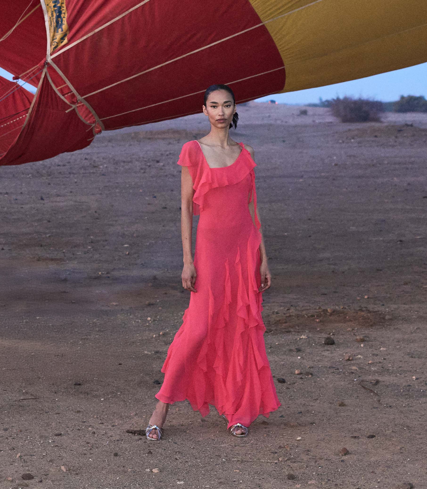 ZELIA DRESS -- BOUGAINVILLEA - Image 5