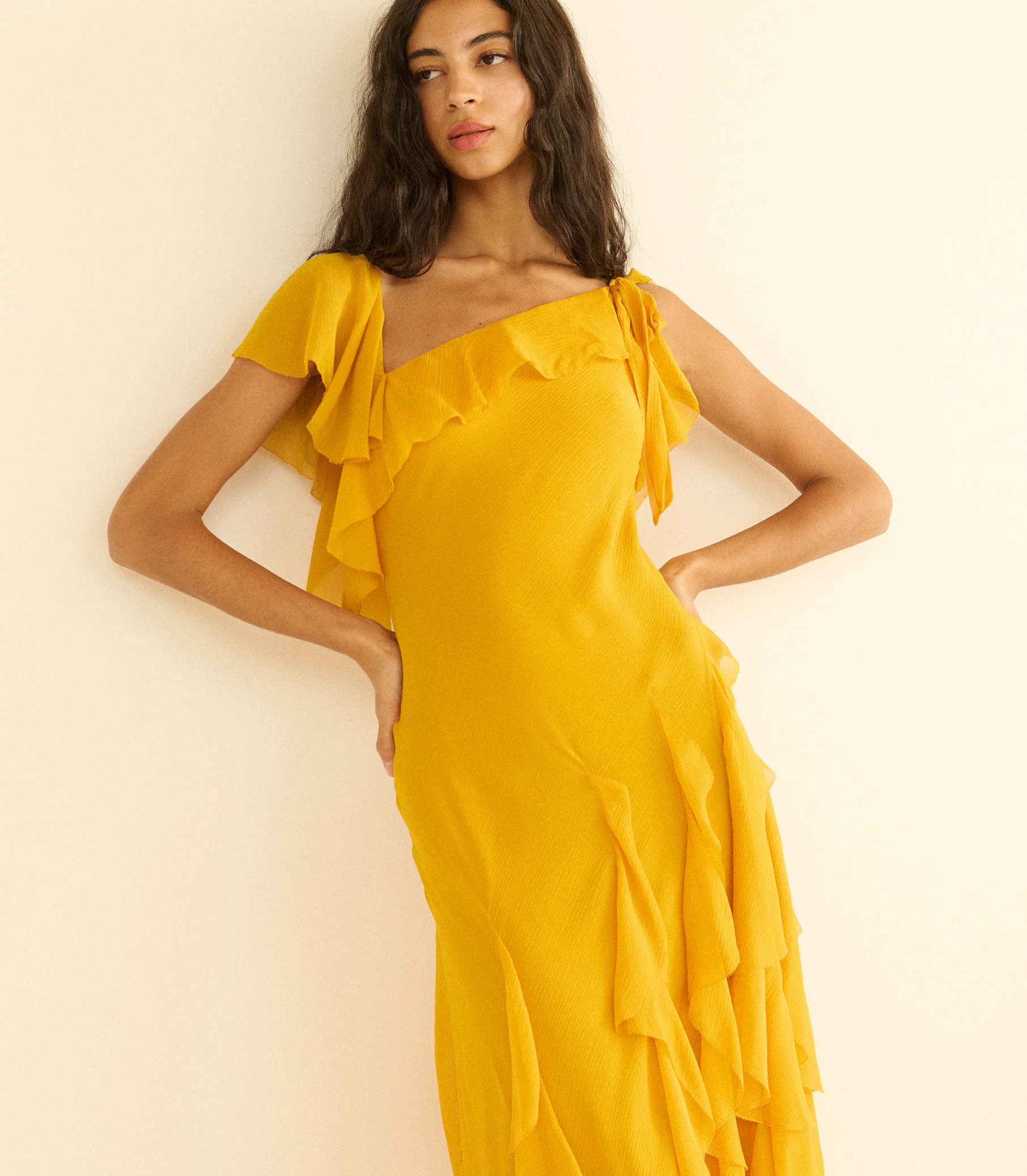 ZELIA DRESS -- SUNFLOWER - Image 2
