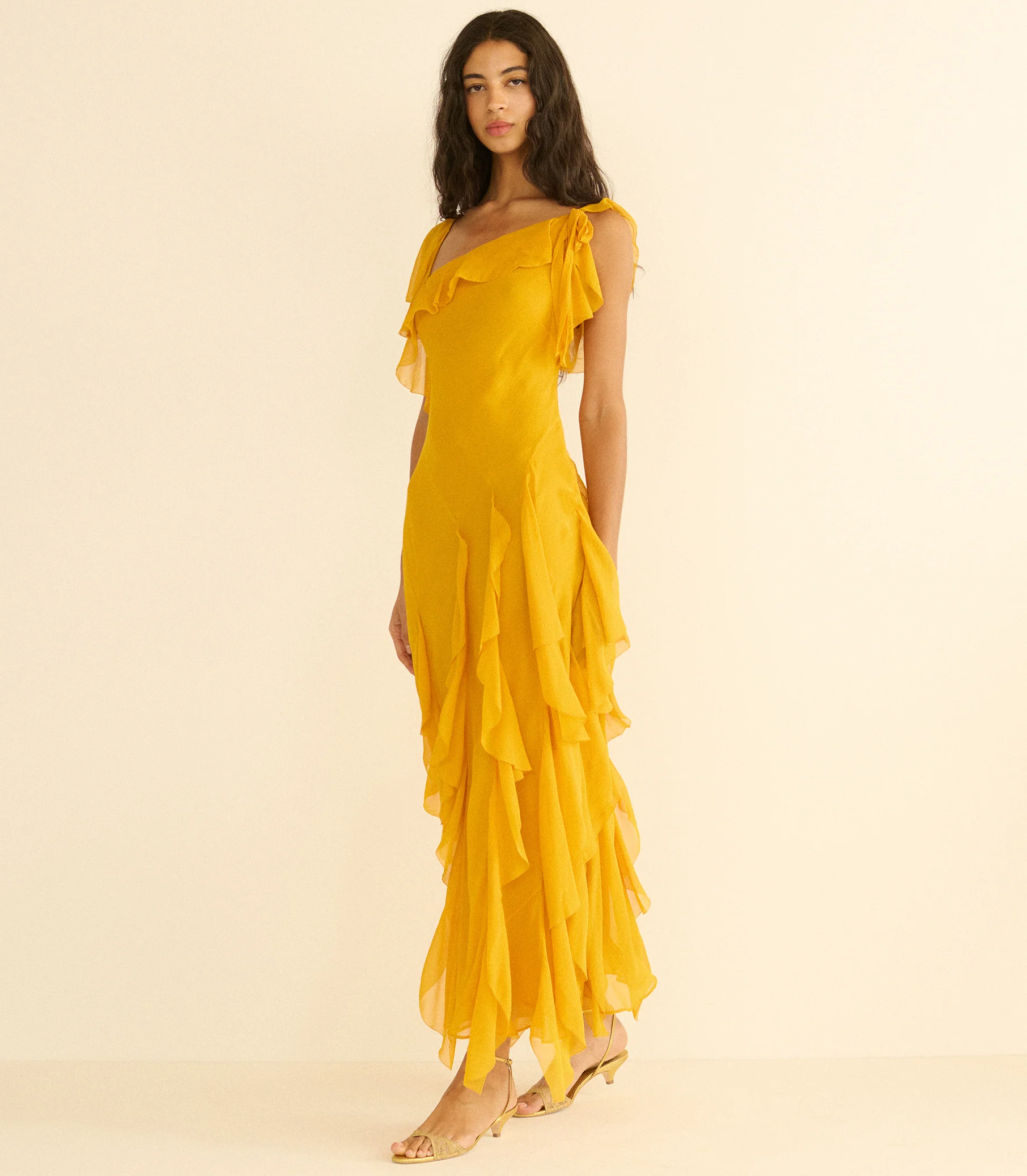 ZELIA DRESS -- SUNFLOWER - Image 3