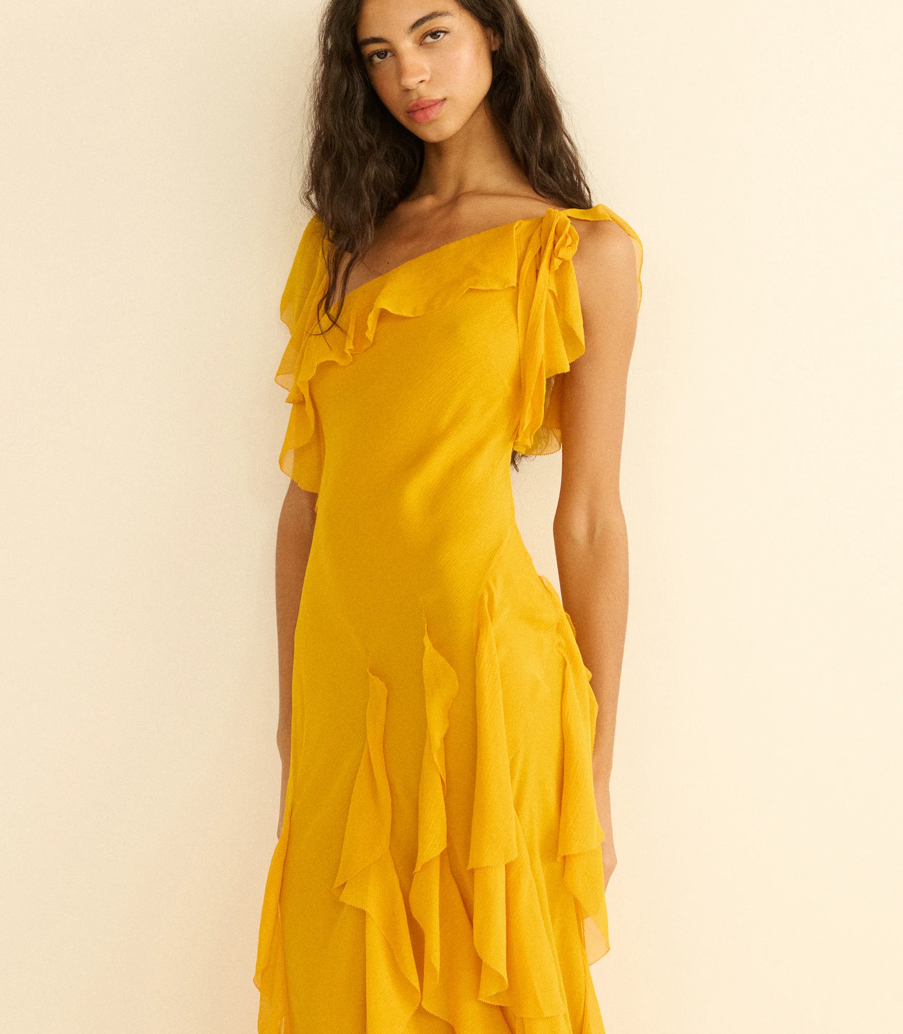ZELIA DRESS -- SUNFLOWER - Image 6
