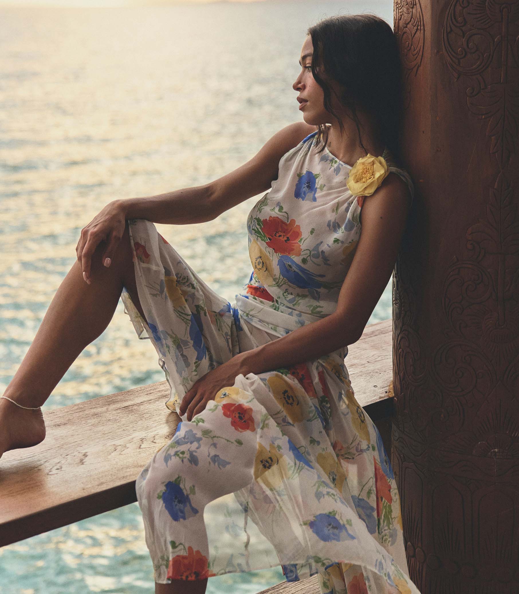 ZEPHIRINE DRESS -- ANEMONE GROVE - Image 5