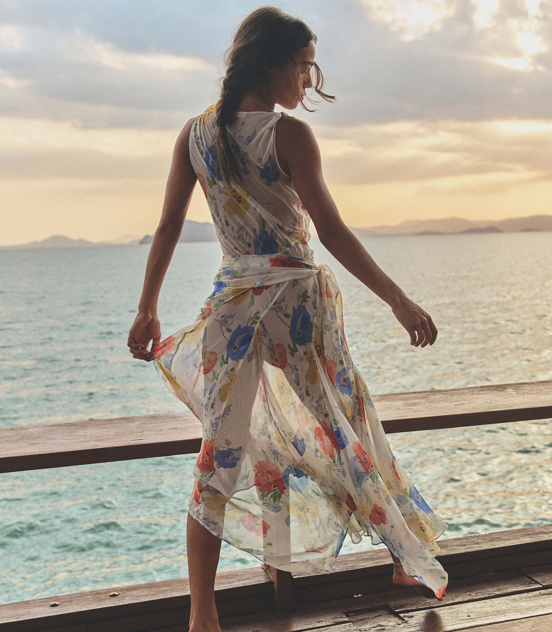 ZEPHIRINE DRESS -- ANEMONE GROVE - Image 7