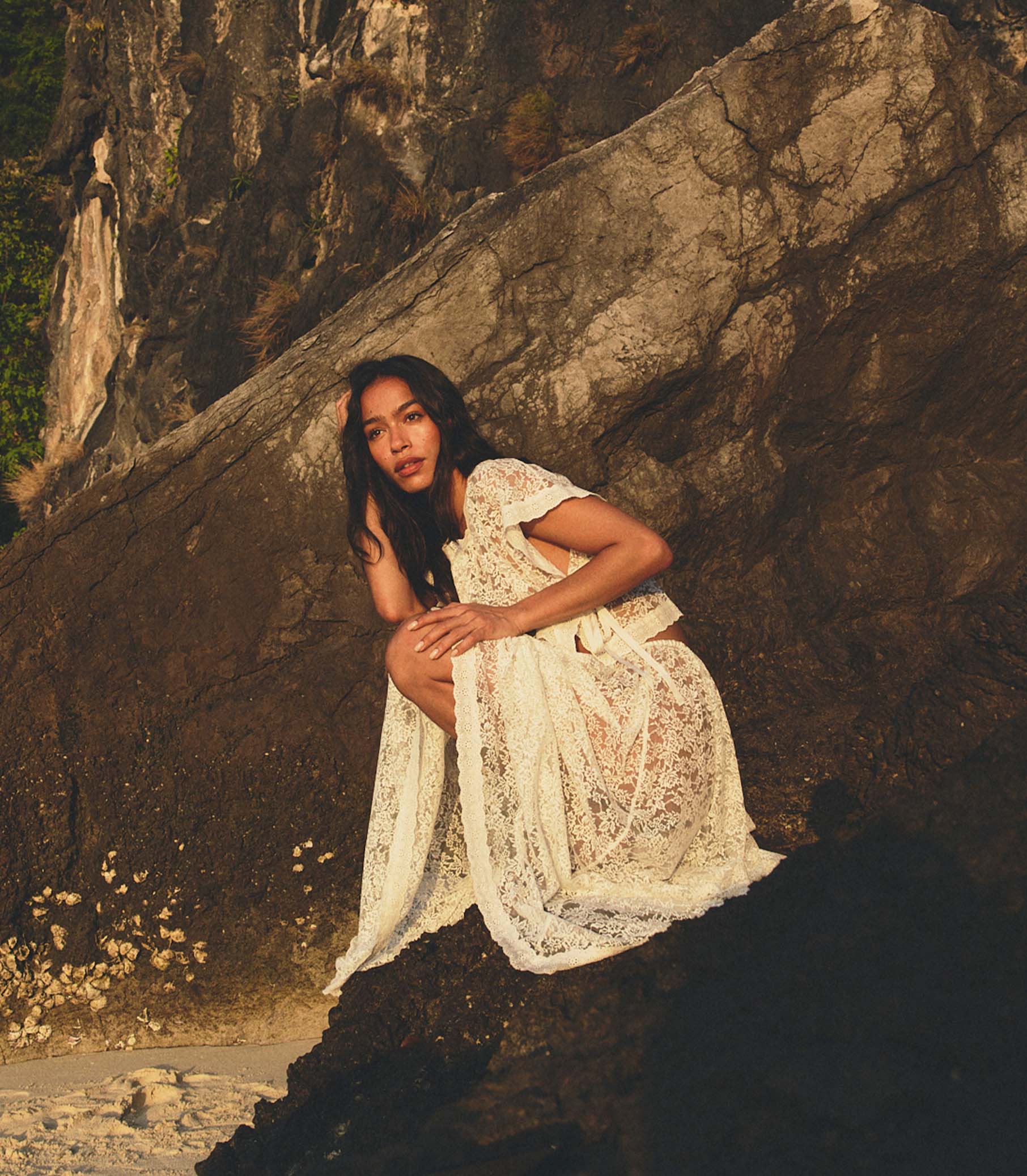 ZINNIA SKIRT -- SALT - Image 4